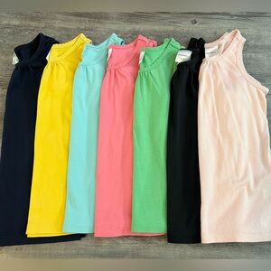 Hanna Andersson Pima Cotton Tank Bundle Size 6-7